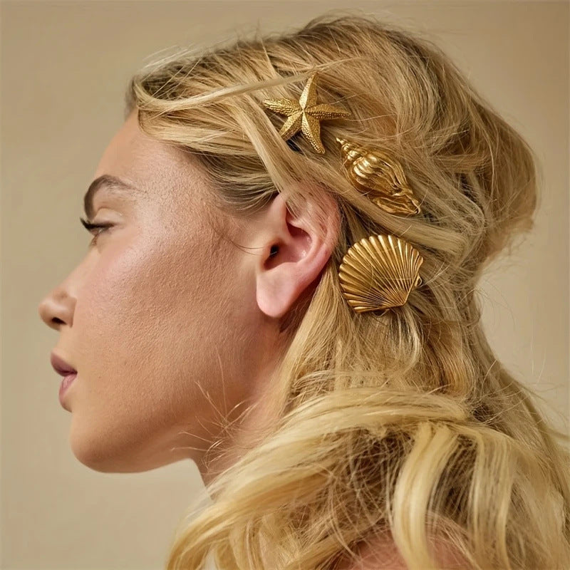 Ocean Theme Hair Clips