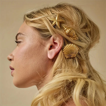 Ocean Theme Hair Clips
