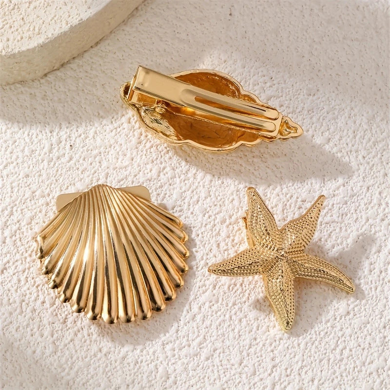 Ocean Theme Hair Clips