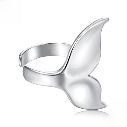 Ocean Theme Sterling Silver Ring and Earring