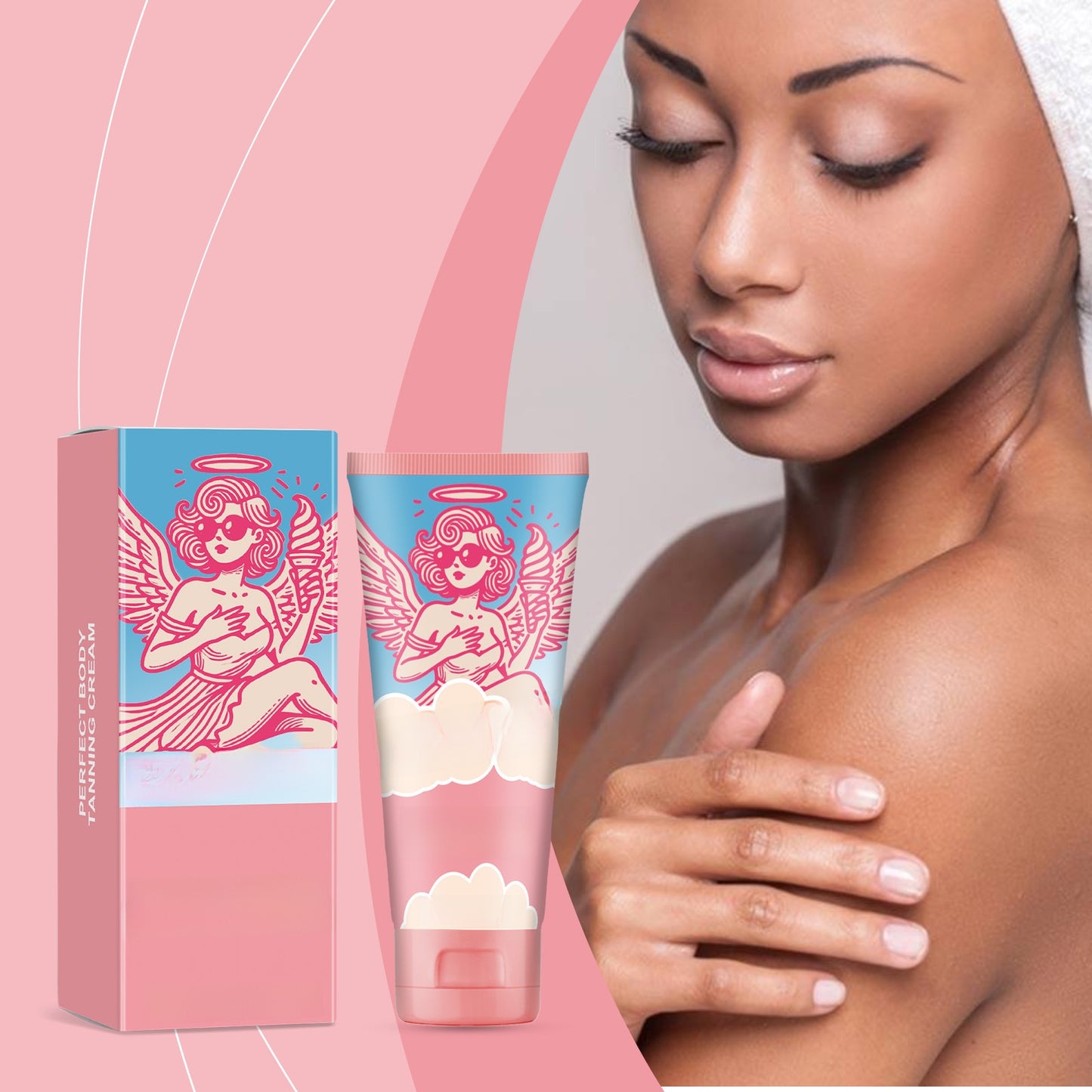 OCEAURA Body Bronzing Cream for Natural Tone Enhancement