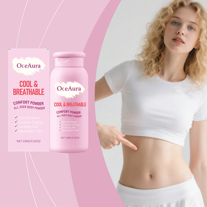 Oceaura Dry Talcum Powder for Skin