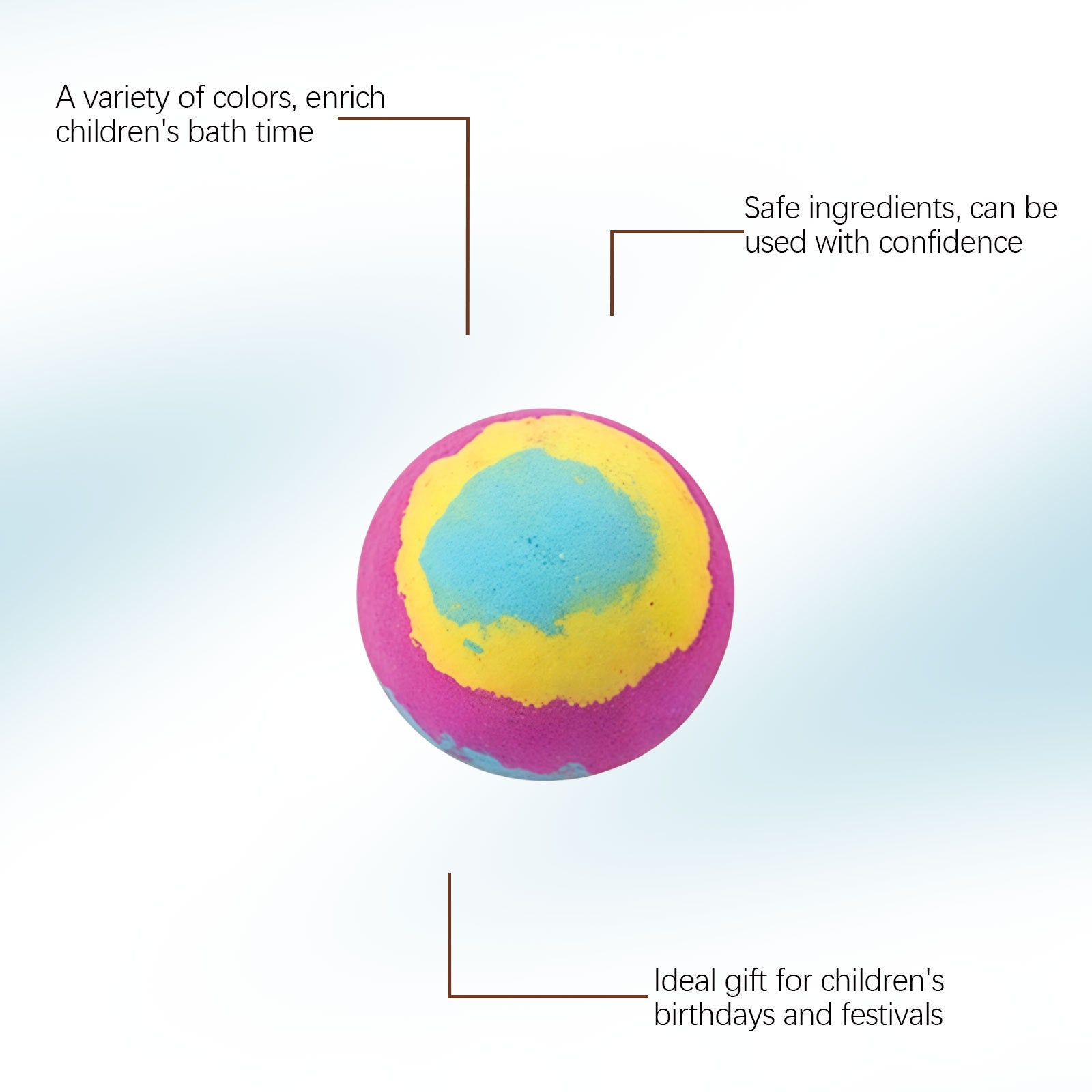 Oceaura Surprise Bath Ball for Children