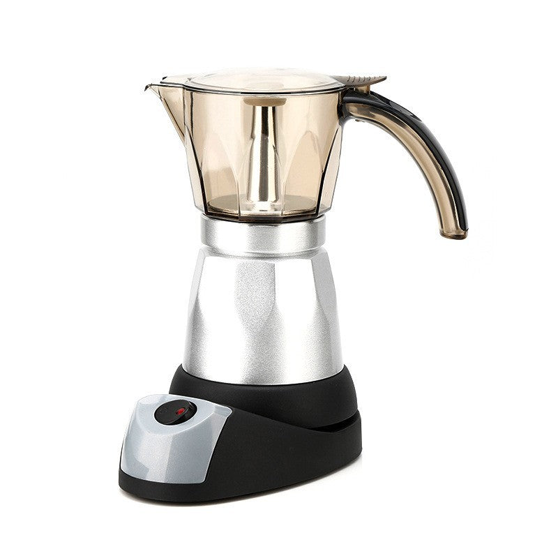 Octagonal electric heating espresso maker