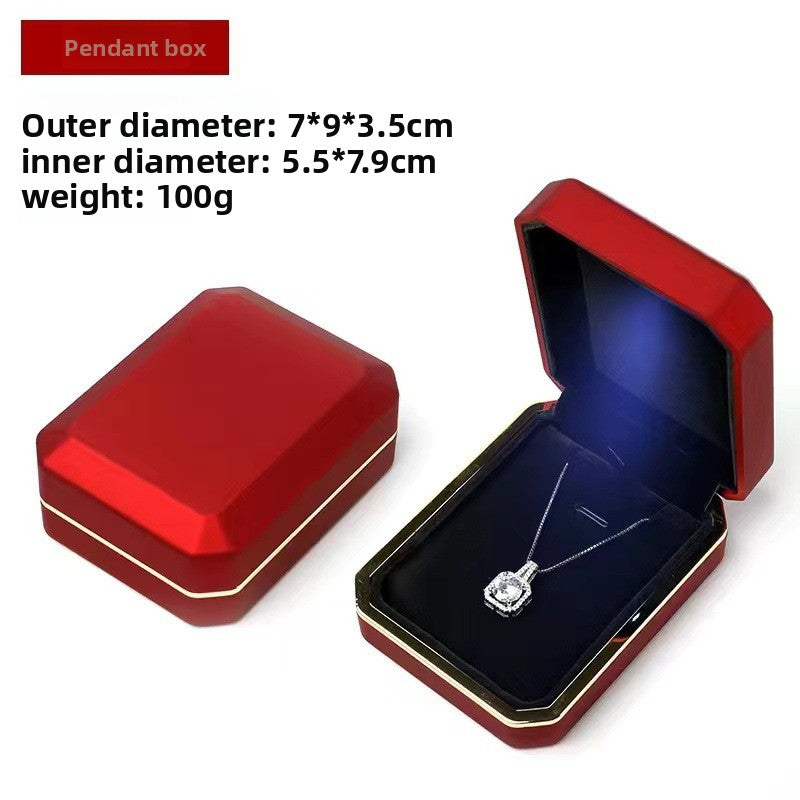 Octagonal LED Jewelry Presentation Box