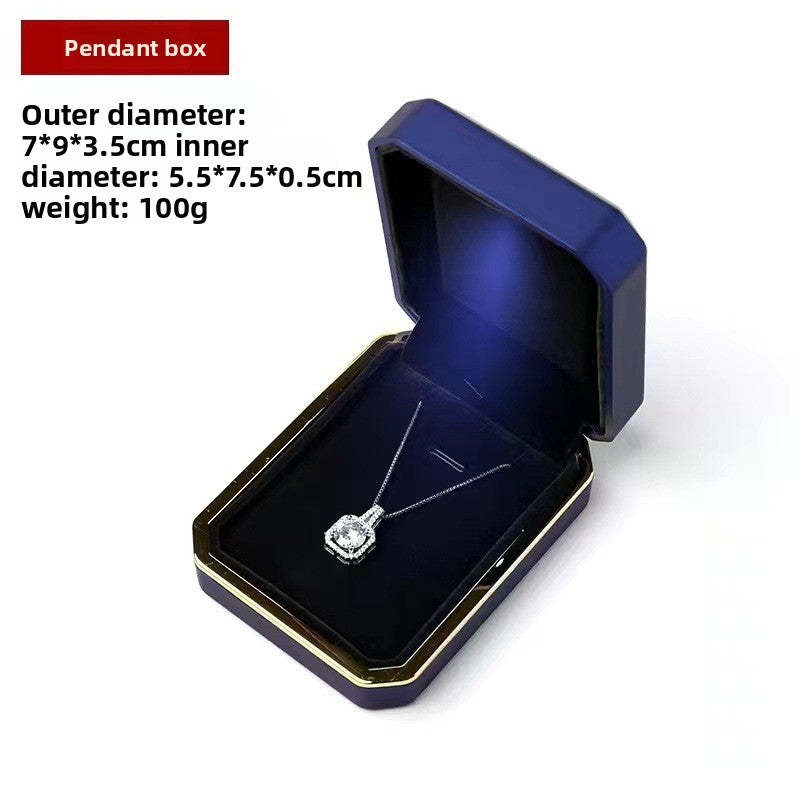 Octagonal LED Jewelry Presentation Box