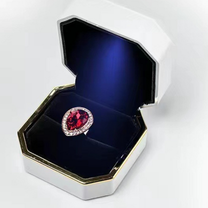 Octagonal LED Jewelry Presentation Box