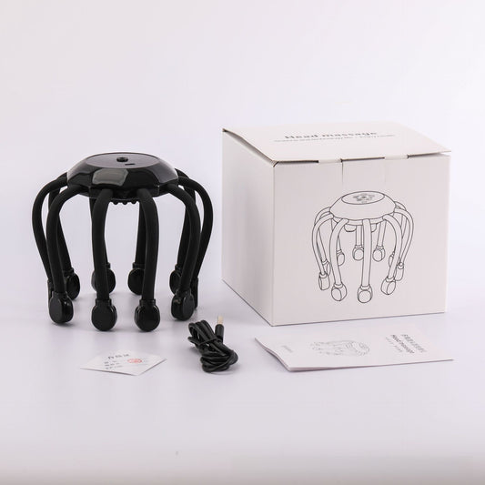 Octopus head massager