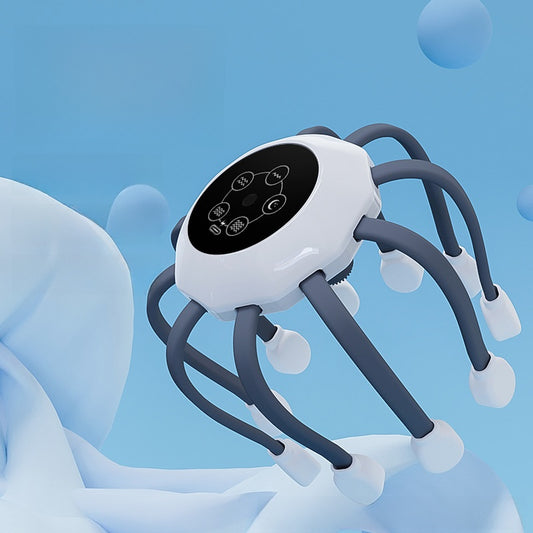 Octopus head massager