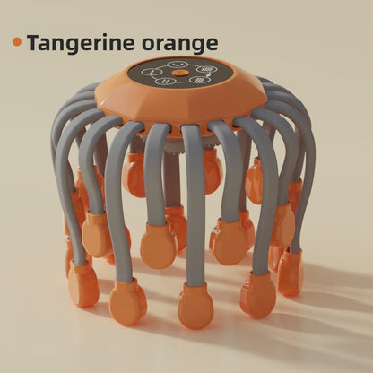 Octopus Scalp Massager with Red Light and Vibration