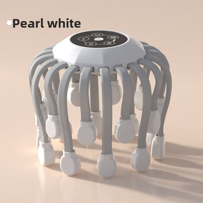 Octopus Scalp Massager with Red Light and Vibration