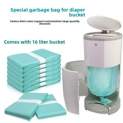 Odor-proof and deodorant diaper pail garbage bags