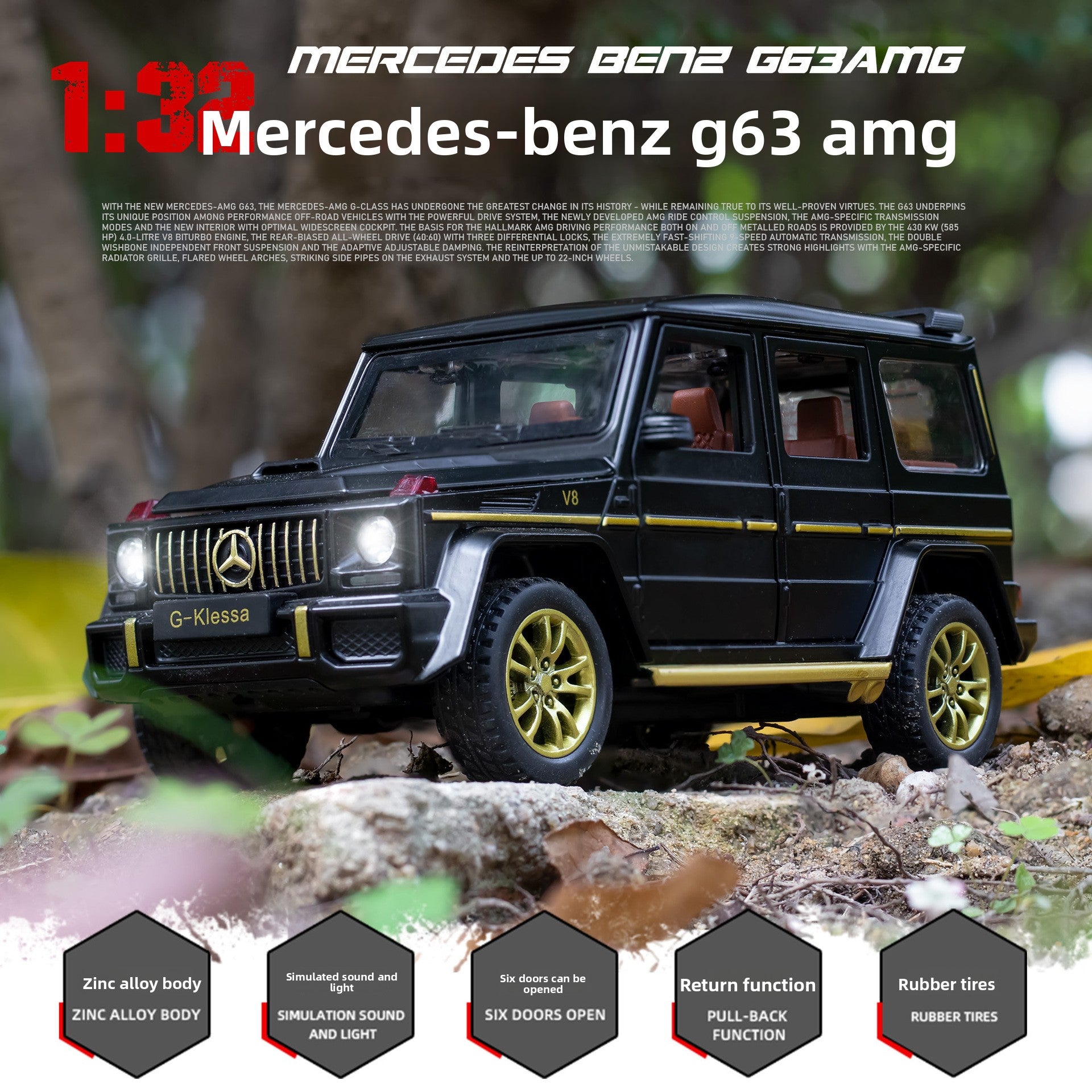 Off-road car model