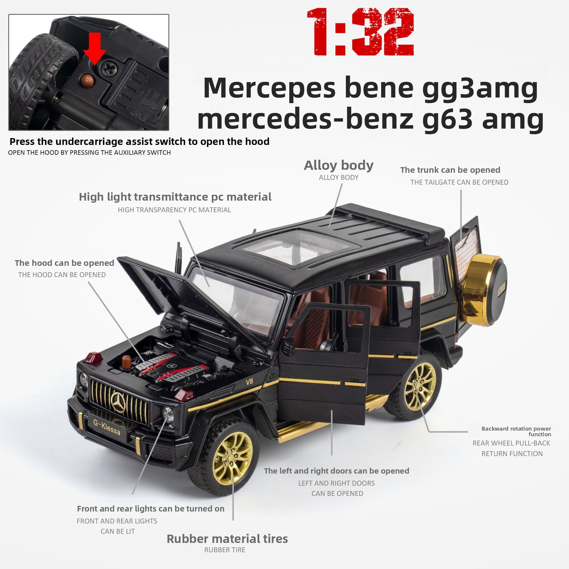 Off-road car model