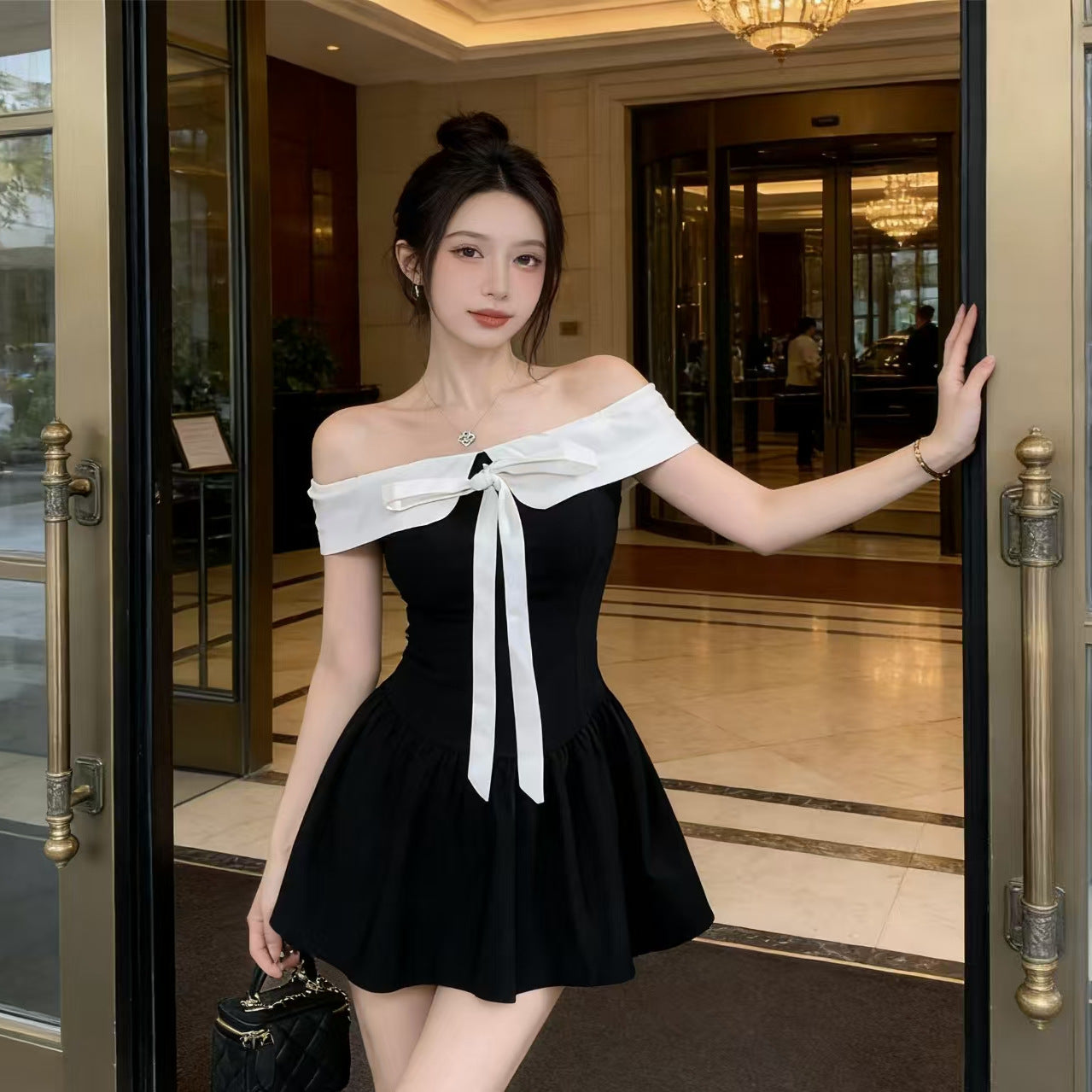 Off-Shoulder Dress