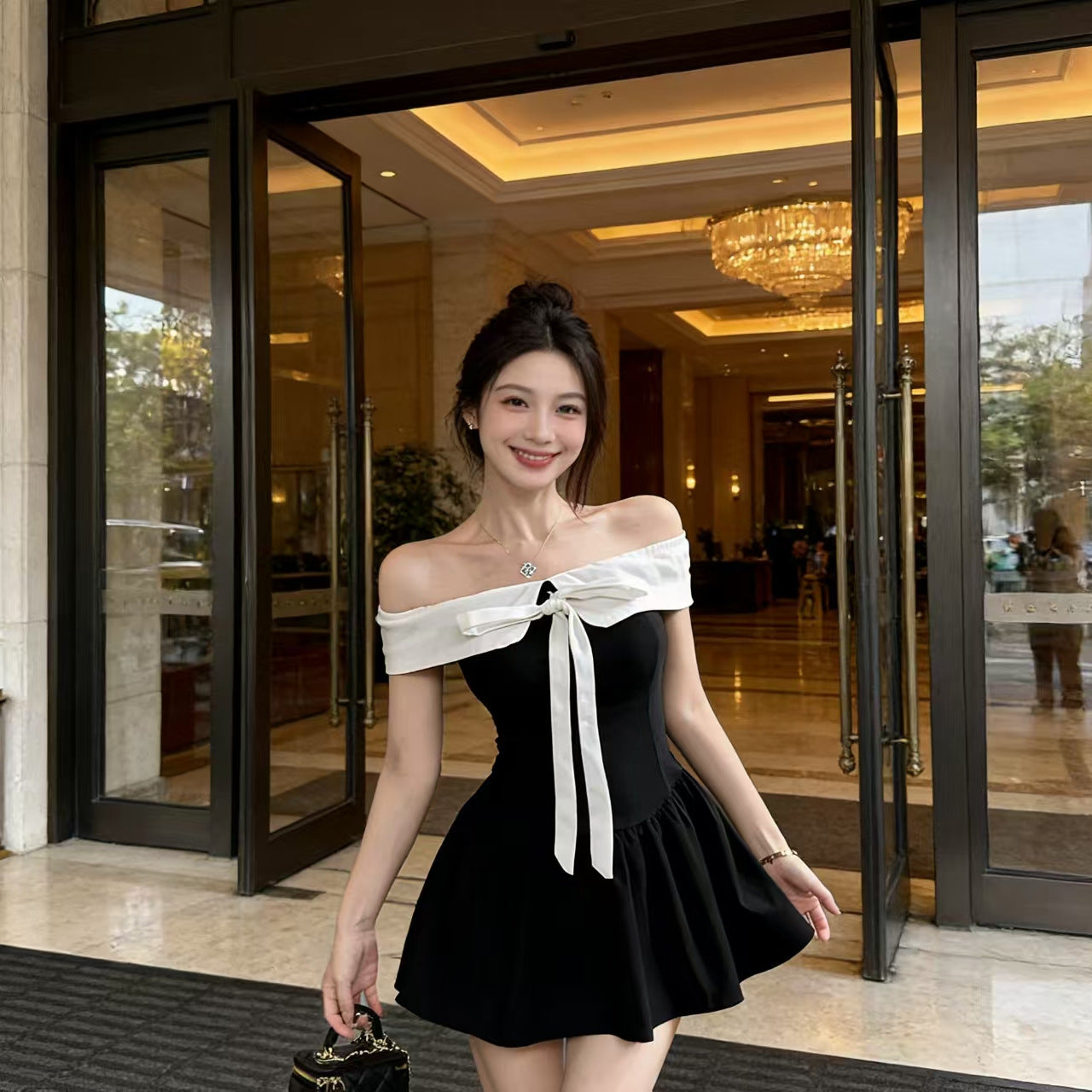 Off-Shoulder Dress