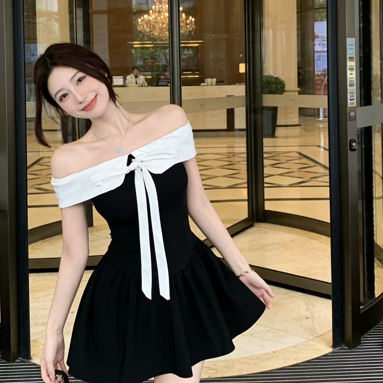 Off-Shoulder Dress