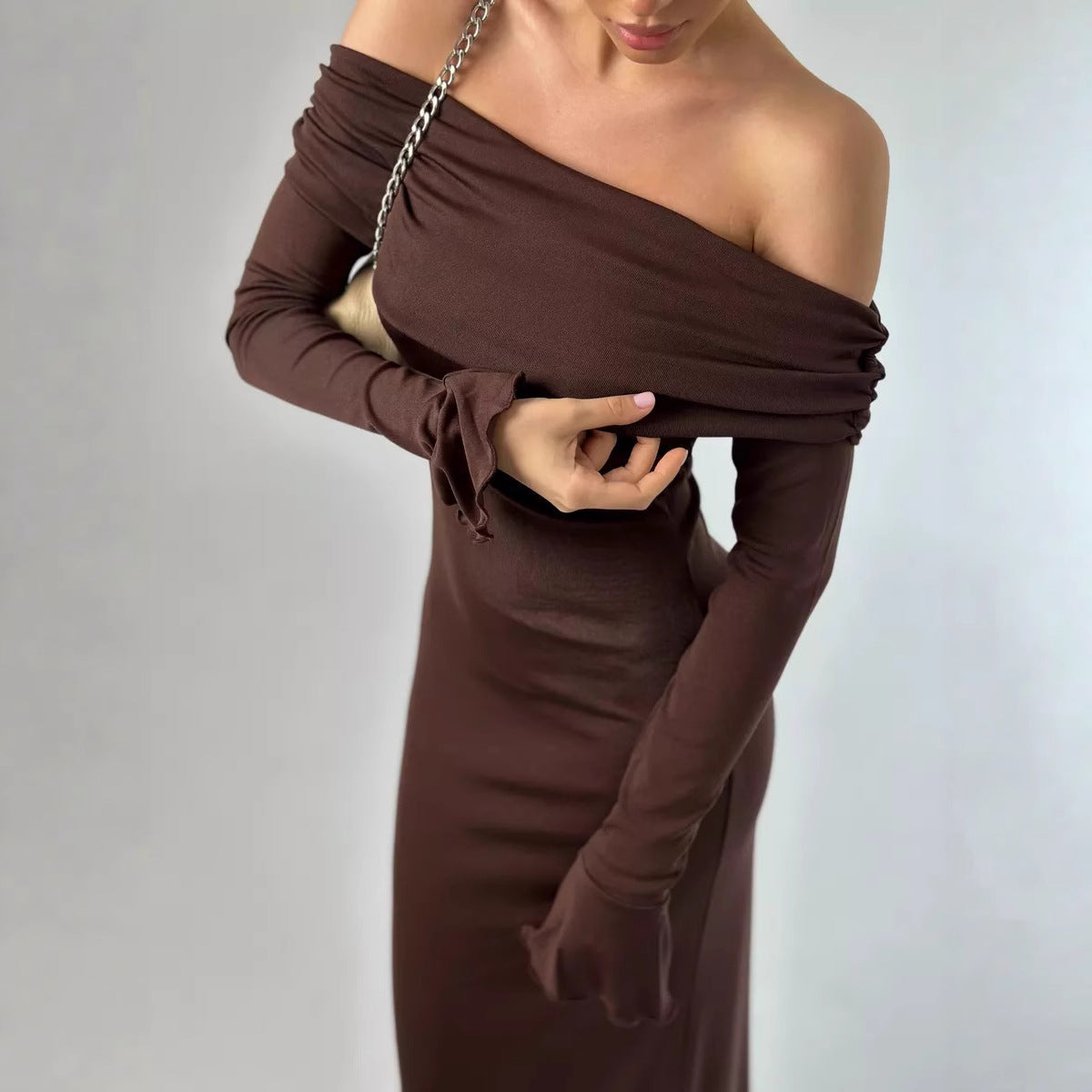 Off-shoulder dress