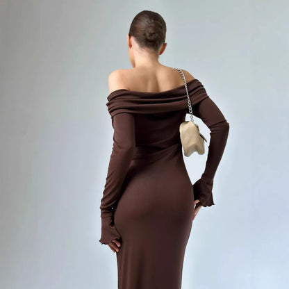 Off-shoulder dress