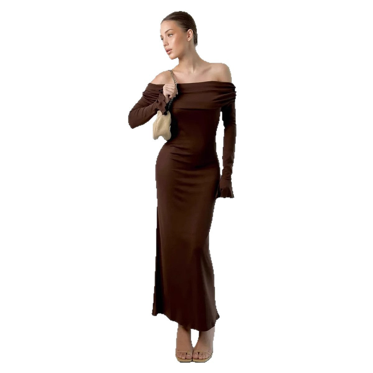 Off-shoulder dress