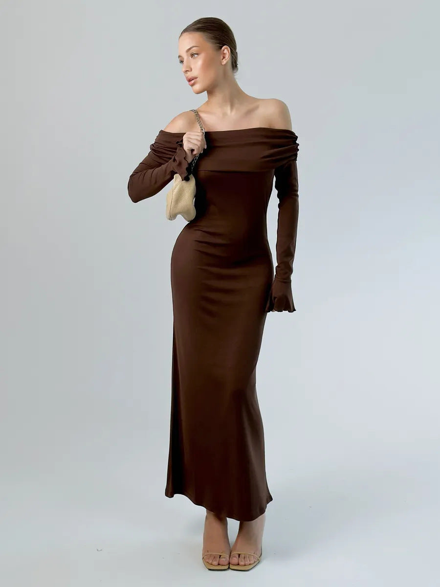 Off-shoulder dress