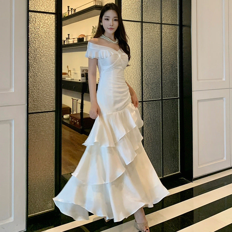 Off-shoulder dress