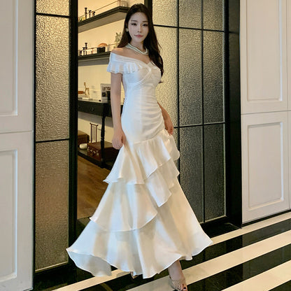 Off-shoulder dress