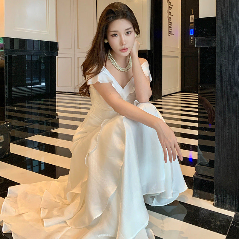 Off-shoulder dress