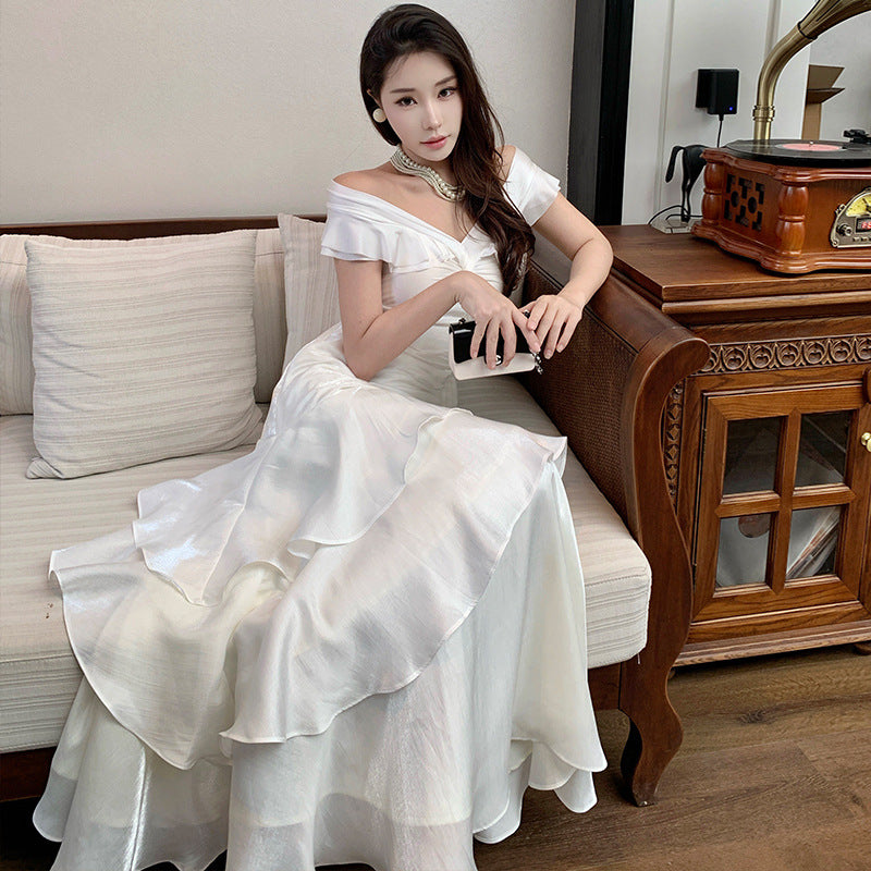 Off-shoulder dress