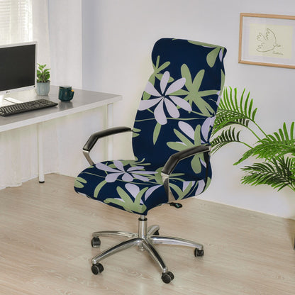 Office Zipper Chair Cover Rotating Computer Hotel Chair Cover One-Piece