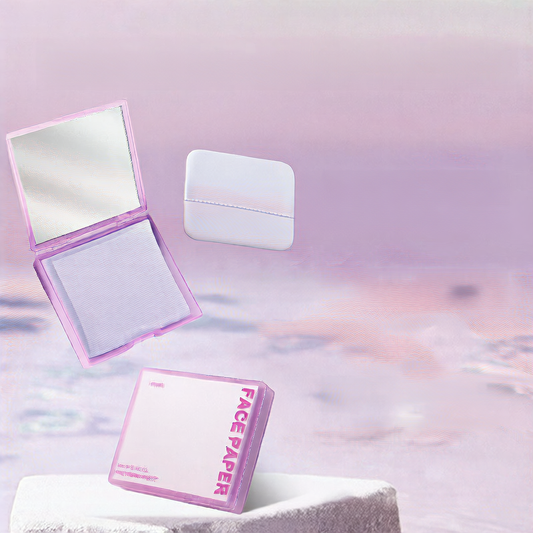 Oil absorbing paper