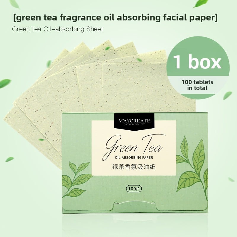 Oil-absorbing paper