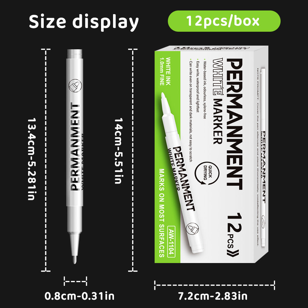 Oil-Based Waterproof Marker Pen