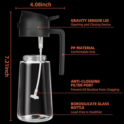 Oil bottle sprayer