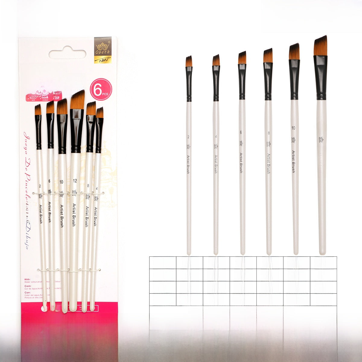 oil brushes