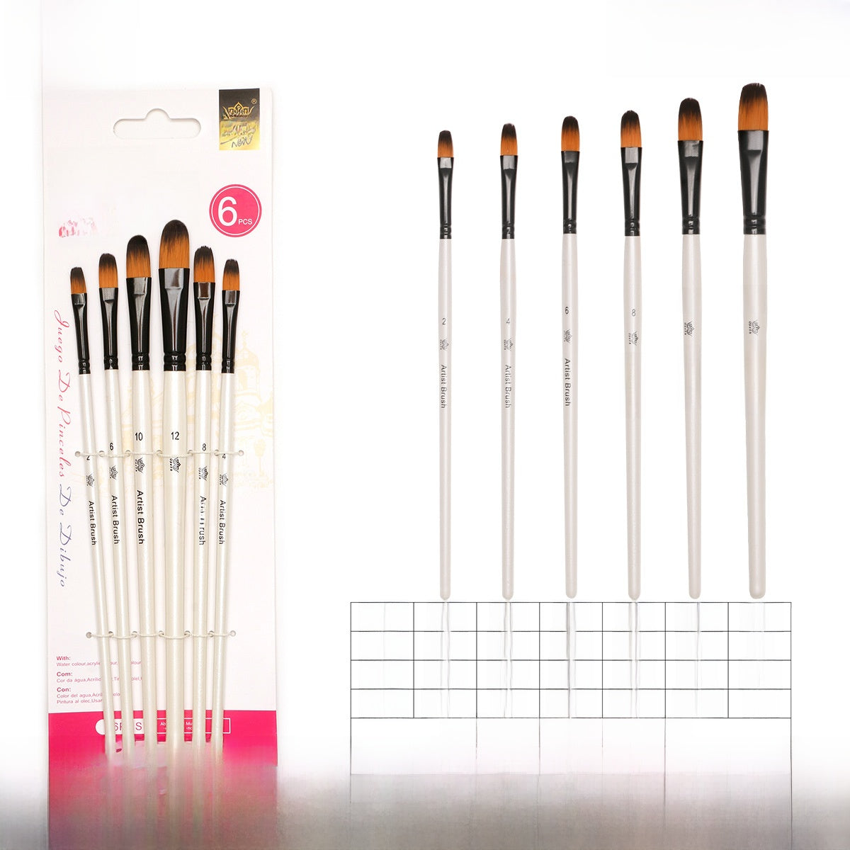 oil brushes