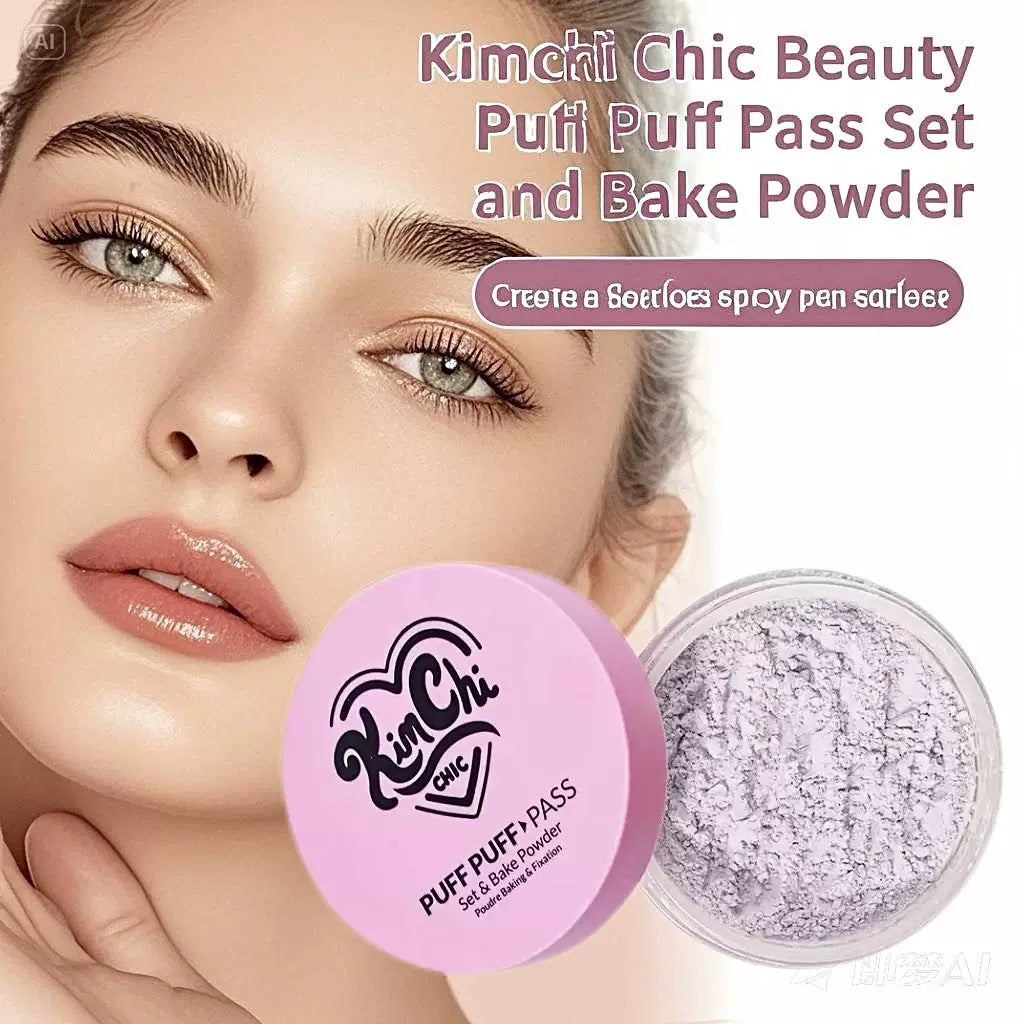 Oil-control, touch-ups, long-lasting matte powder compact