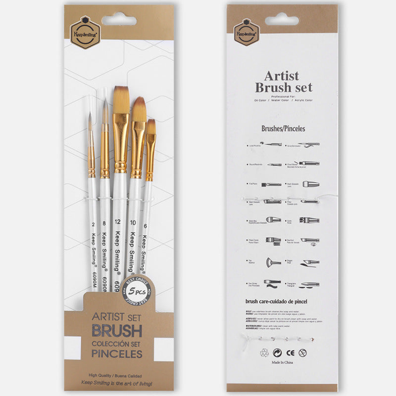 oil paint brushes
