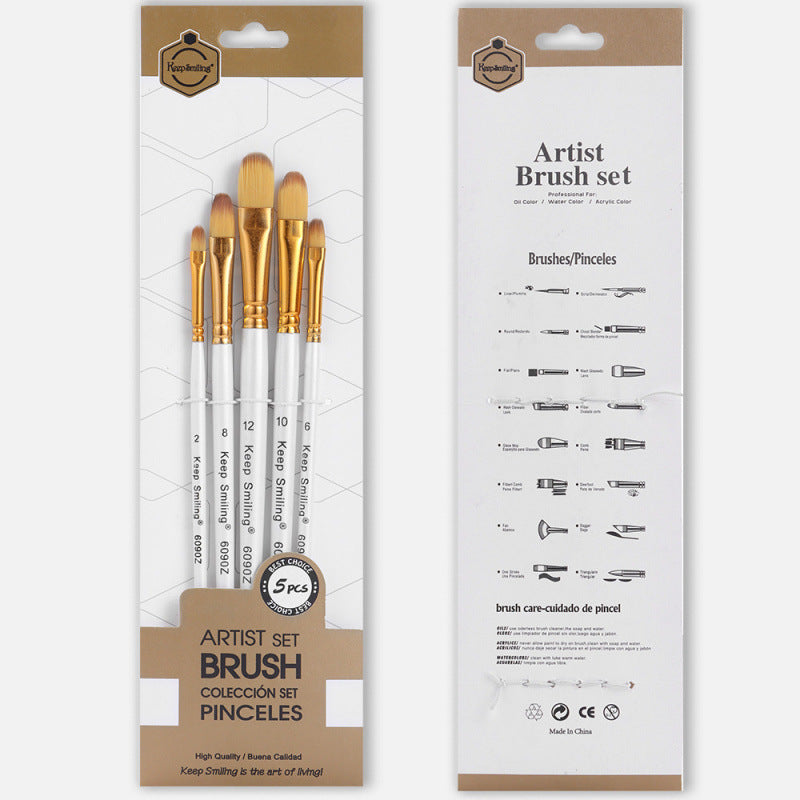 oil paint brushes