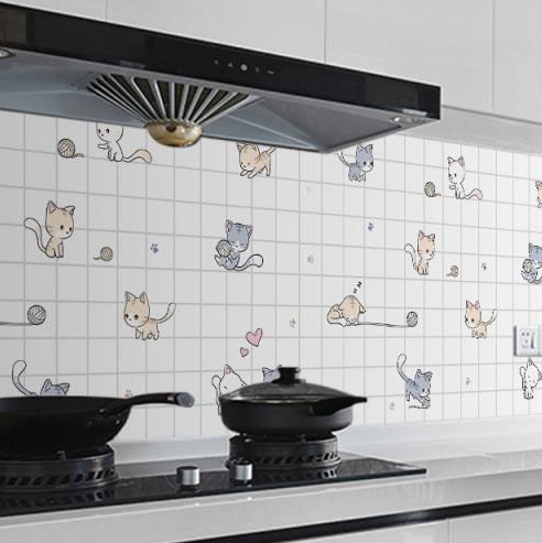 Oil-Proof Waterproof Kitchen Wall Sticker