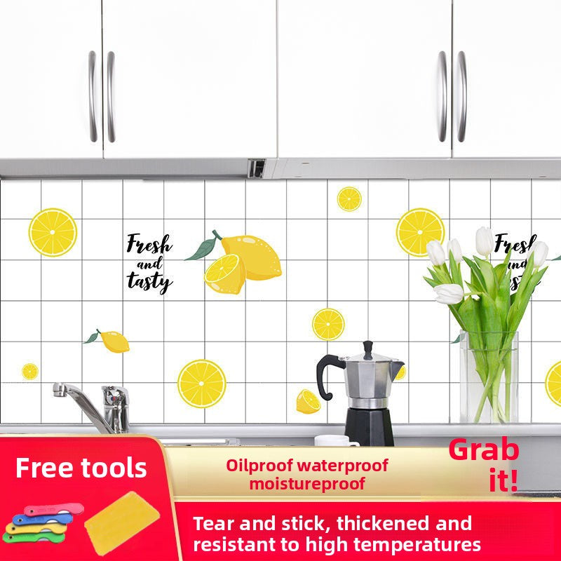 Oil-Proof Waterproof Kitchen Wall Sticker