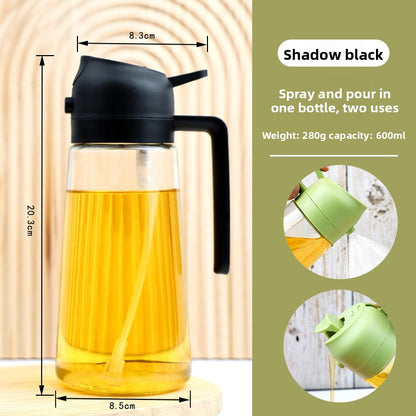 Oil Spray Bottle Non-Drip Fine Mist Oil Sprayer