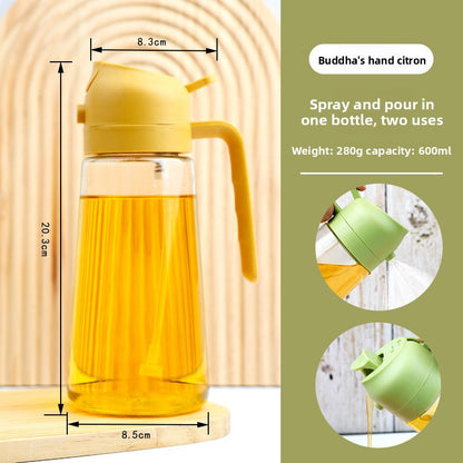 Oil Spray Bottle Non-Drip Fine Mist Oil Sprayer