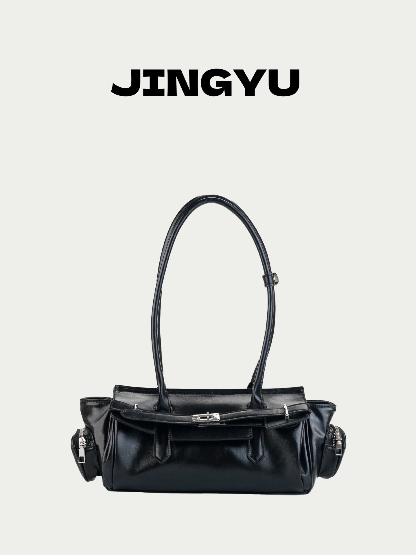 Oil Wax Leather Shoulder Bag