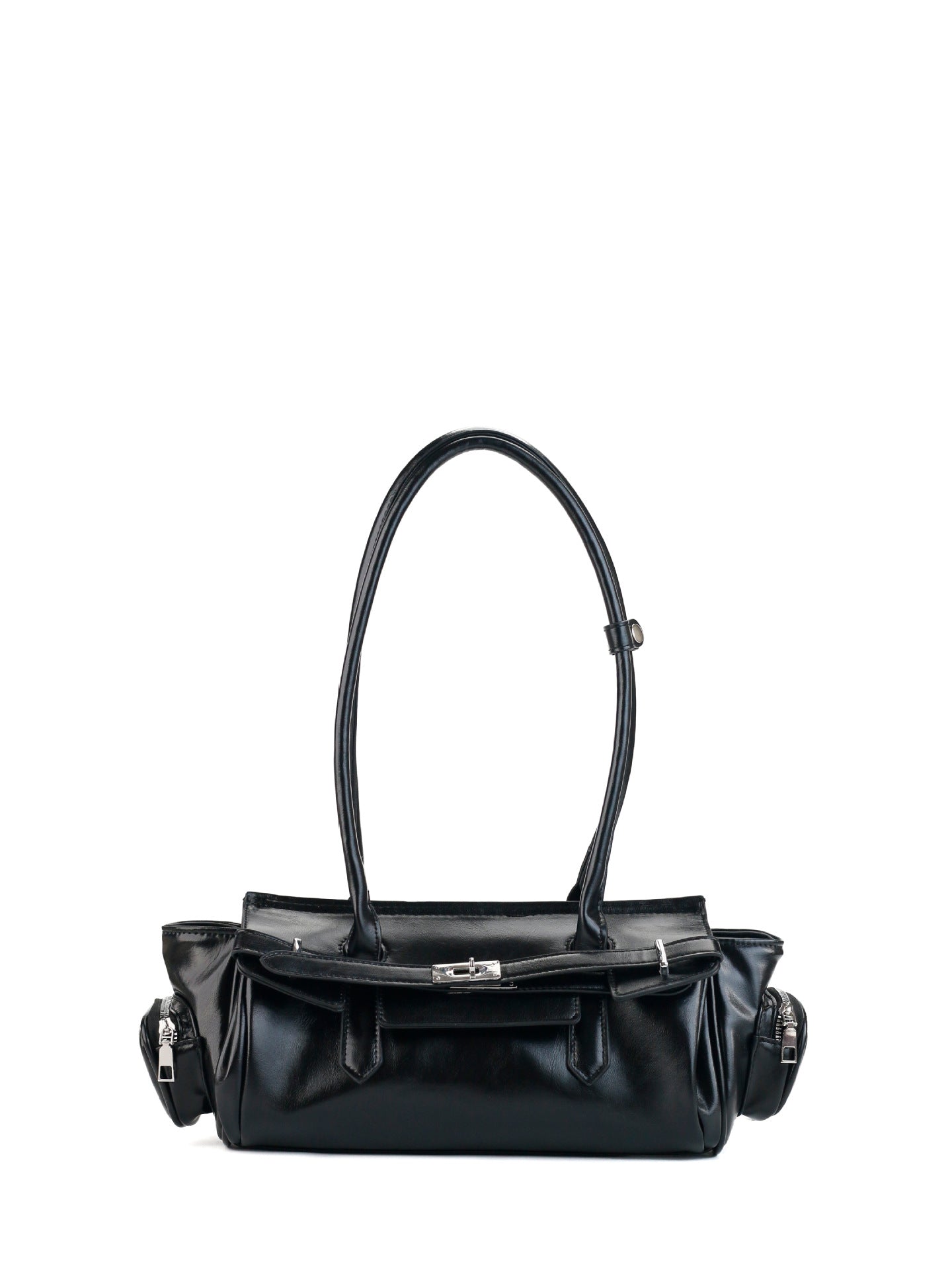 Oil Wax Leather Shoulder Bag
