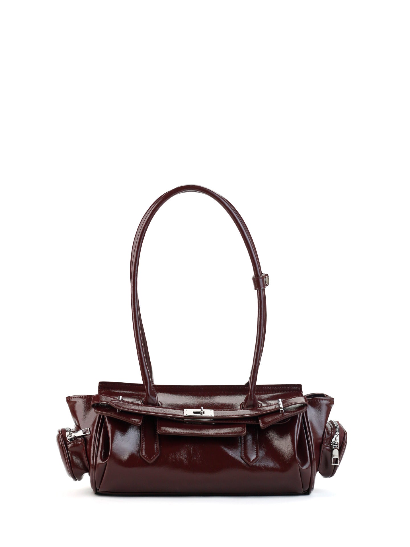 Oil Wax Leather Shoulder Bag