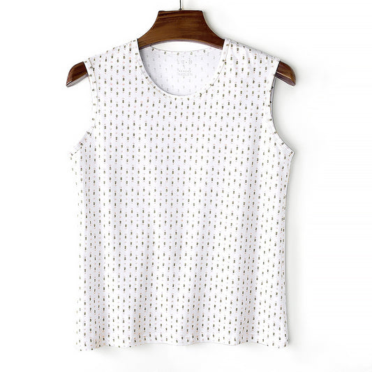 Old lady's cotton blouse