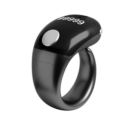 OLED Display Electronic Counter Ring with Interchangeable Design