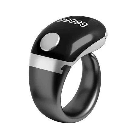 OLED Display Electronic Counter Ring with Interchangeable Design