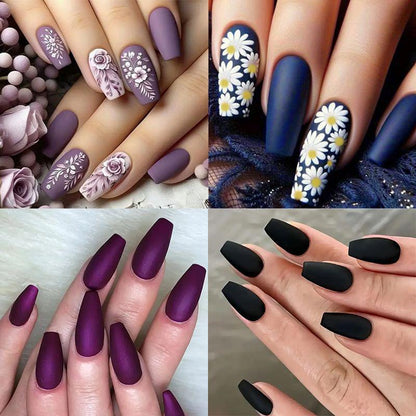 Ombre Floral Nail Stickers